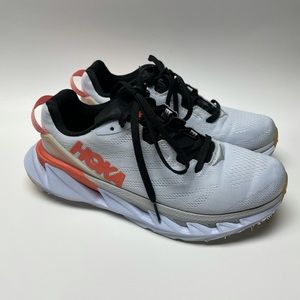 HOKA Elevon 2 Women’s white size 7 with wear on bottom